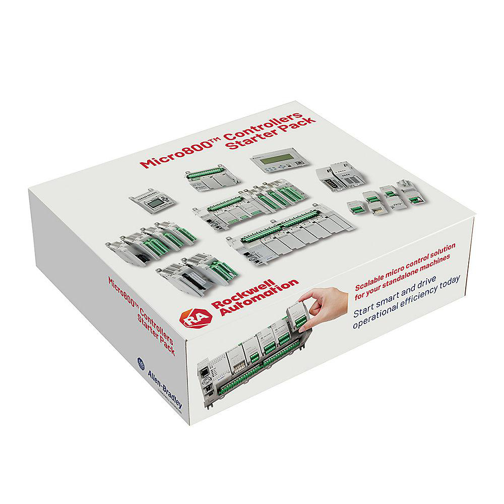 Product image for Micro820 Starter Pack with PanelView 800
