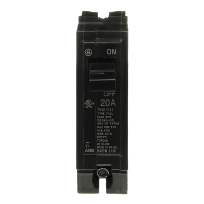 Product image for THQL 1 POLE 120/240V 10K IC 20 AMP