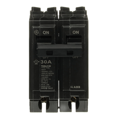 Product image for THQL 2 POLE 120/240V 10K IC 30 AMP