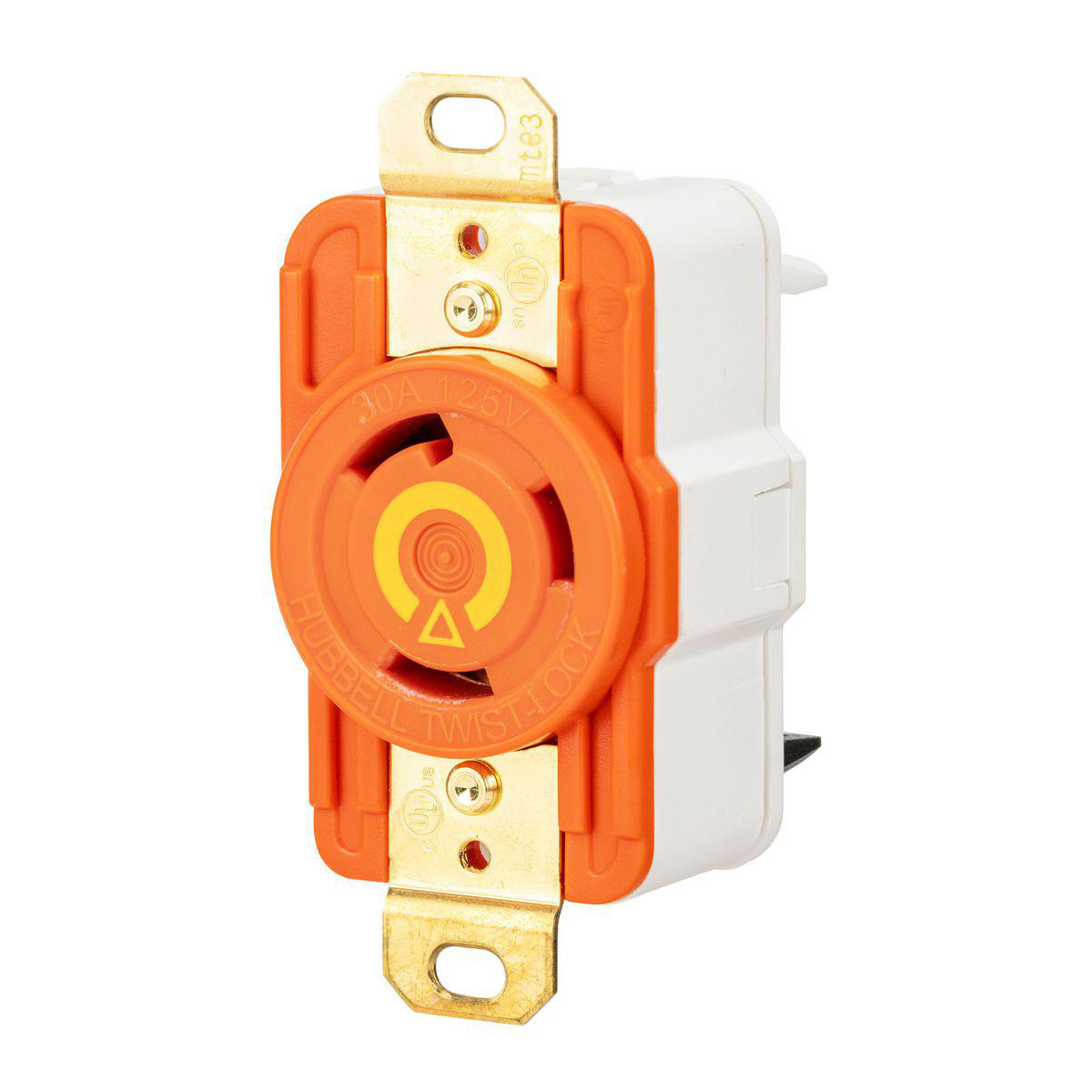 Product image for LKG RCPT, IG, 30A 125V, L5-30R, OR, ST