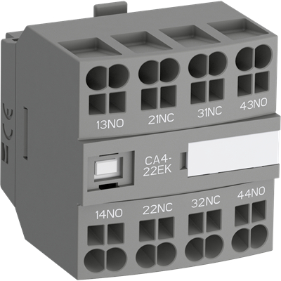 Product image for PI FRNT MNT AUX 3NO1NC 4P NFK RELAY