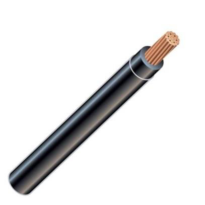 Product image for T90-3/19BLACK Wire T90 Cu #3 AWG 19 Strand Nylon Copper 600V Black Cut Lengths