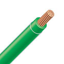 Product image for T90-10/19GREEN Wire T90 Cu #10 AWG 19 Strand Nylon Copper 600V Green Cut Lengths