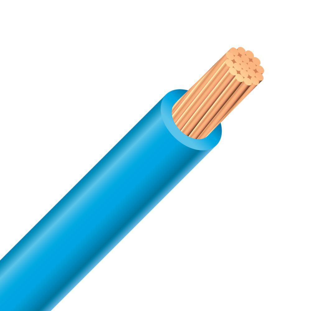 Product image for RW90-6/7BLUE Wire RW90 Cu #6 AWG 7 Strand XLPE Copper -40C 600V Blue Cut Lengths
