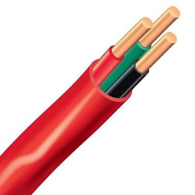 Product image for FAUS18/3RED-150 Wire #18G 3 Conductor Fire Alarm Cable PVC FT4 300V 105C Red 150mtr Reel