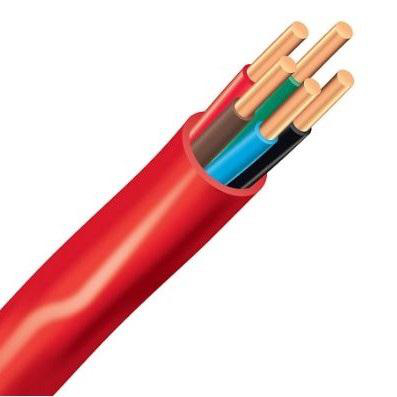 Product image for FAUS18/5RED-300 Wire #18G 5 Conductor Fire Alarm Cable PVC FT4 300V 105C Red 300mtr Reel