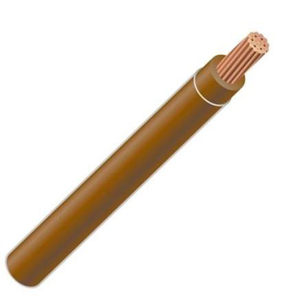 Product image for T90-10/19BROWN-300 Wire T90 Cu #10 AWG 19 Strand Nylon Copper 600V Brown 300mtr Reel