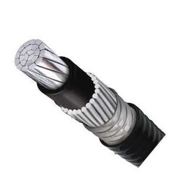 Product image for ALTECK90-1000/1-1KV Wire TECK90 Industrial Control Cable, Al, #1000 MCM AWG, 1 Conductor, Class B Stranded Aluminum, 1000 VAC, 500 A, XLPE, -40C, #4/0 AWG Bond Conductor, Cut Lengths