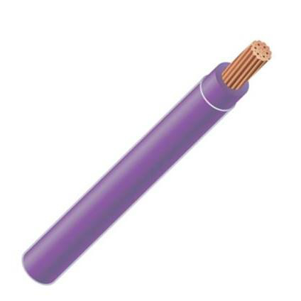 Product image for T90-14/19PURPLE-300 Wire T90 Cu #14 AWG 19 Strand Nylon Copper 600V Purple 300mtr Reel