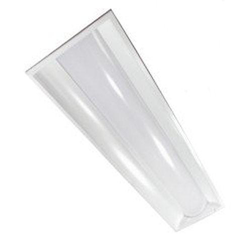 Product image for LED 1X4 REC 3500K 3800 LUM RIB ACRY LENS