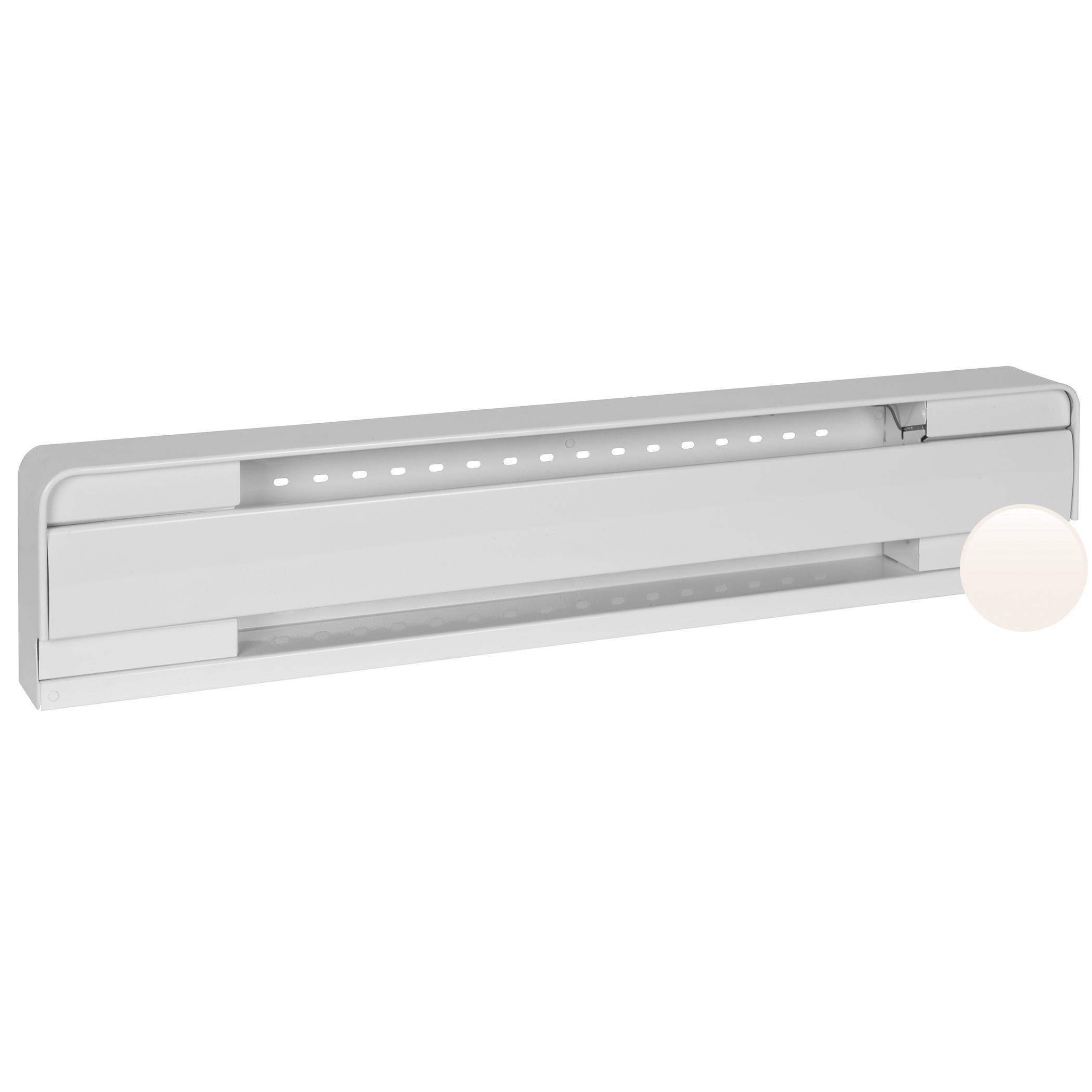 Product image for Baseboard B-series 240V 500W silica white
