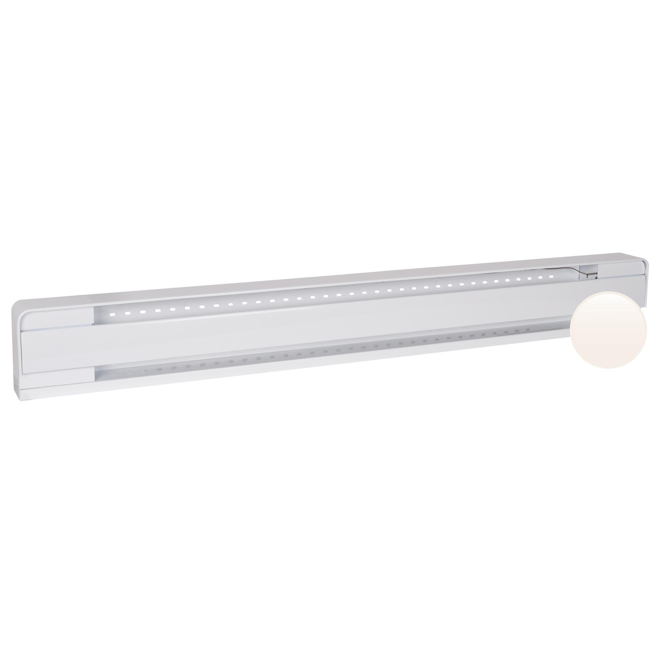 Product image for Baseboard B-series 347V 1000W silica white