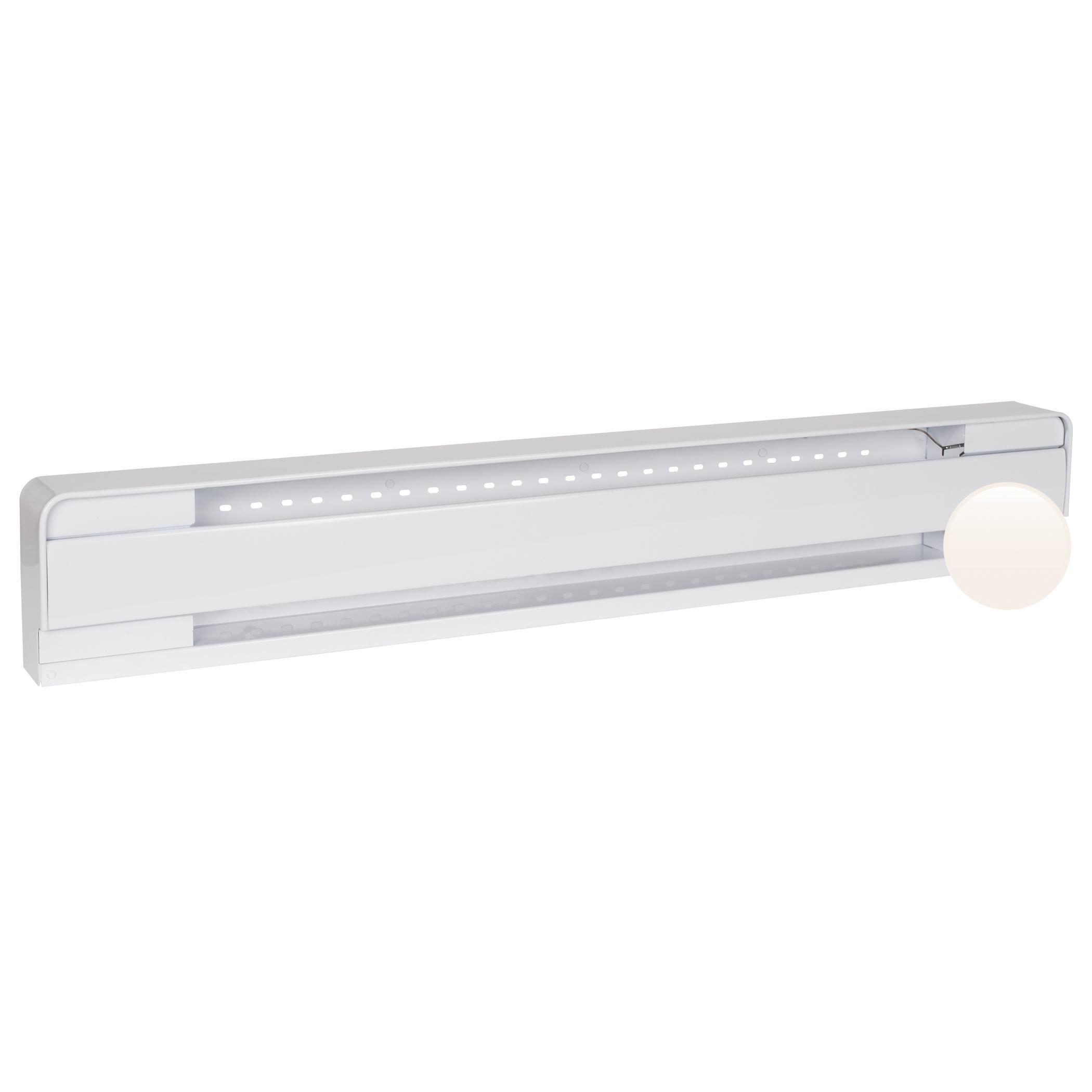 Product image for Baseboard B-series 240V 750W silica white