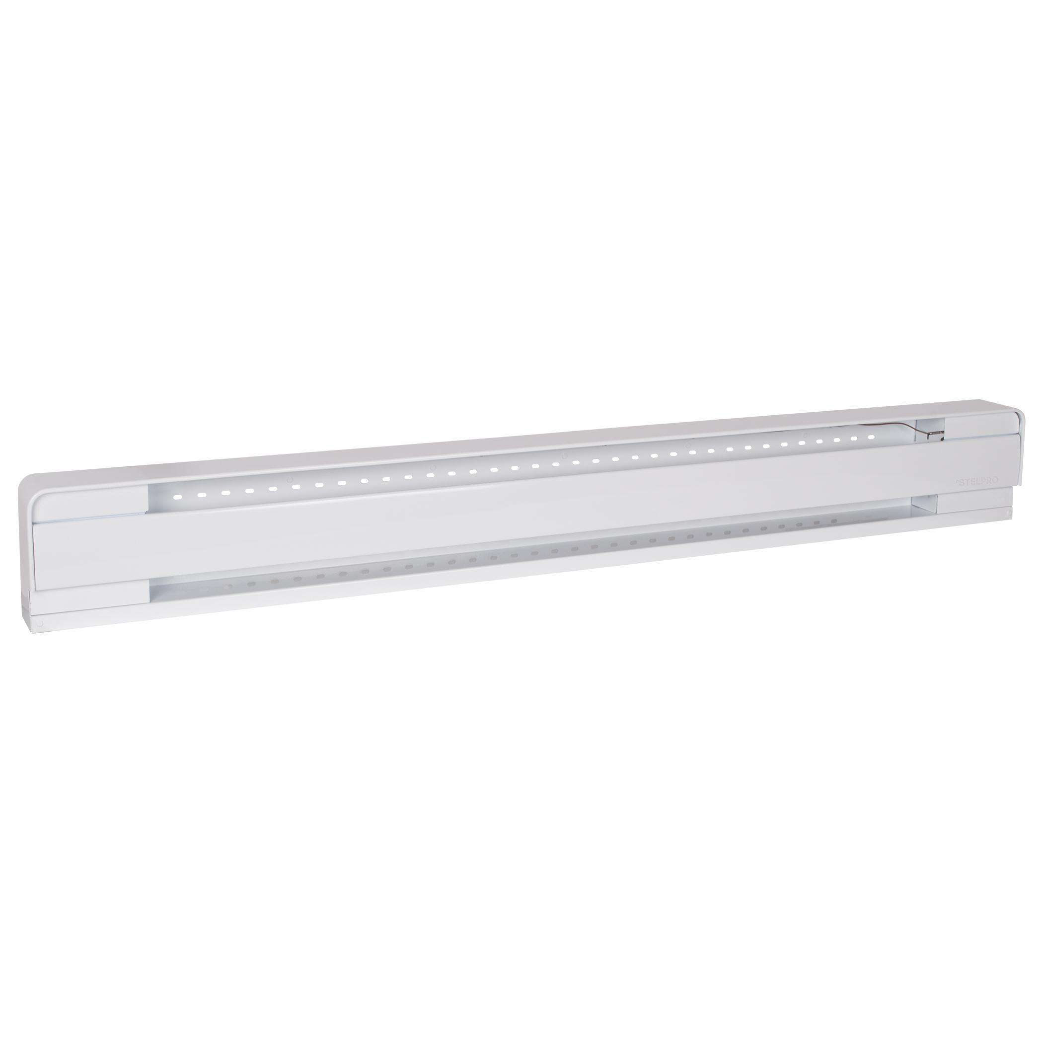 Product image for Baseboard Rounded Corners 47 1/2" 1000W 120V White