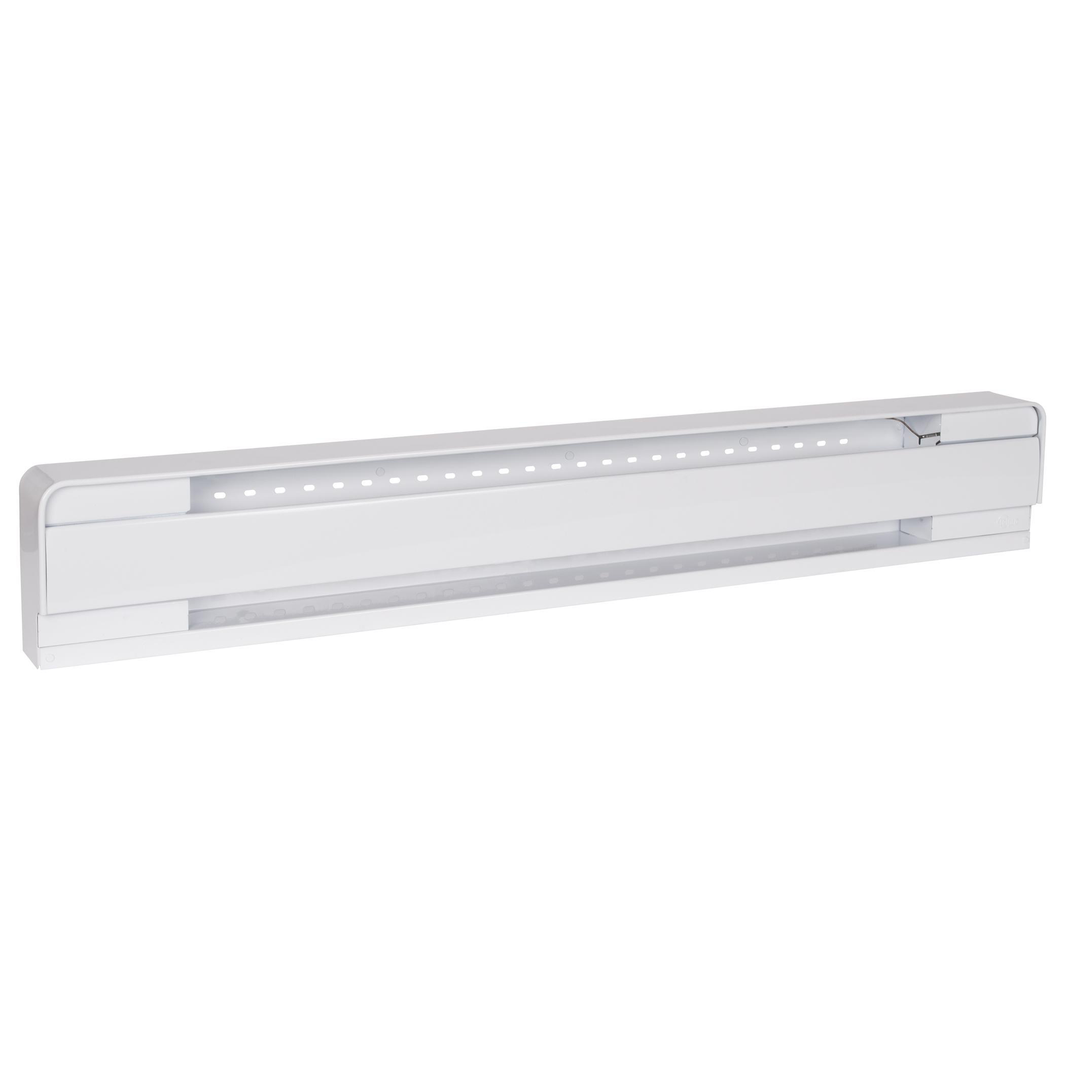 Product image for Baseboard Rounded Corners 37 5/8" 750W 600V White