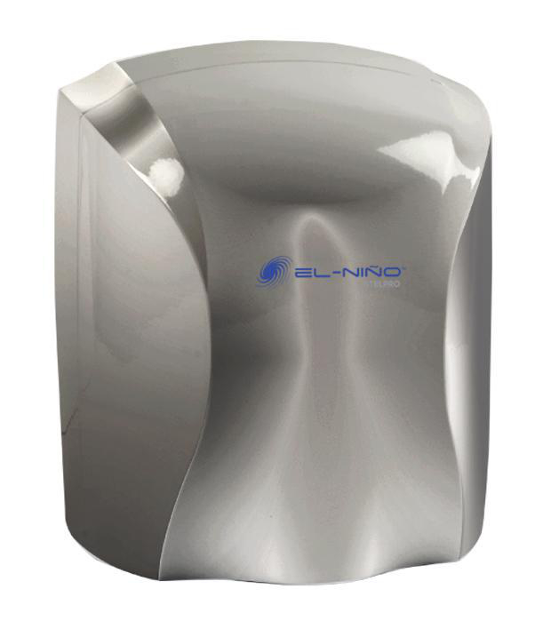 Product image for Hand-dryer 6A 240V 1450W brush chrome