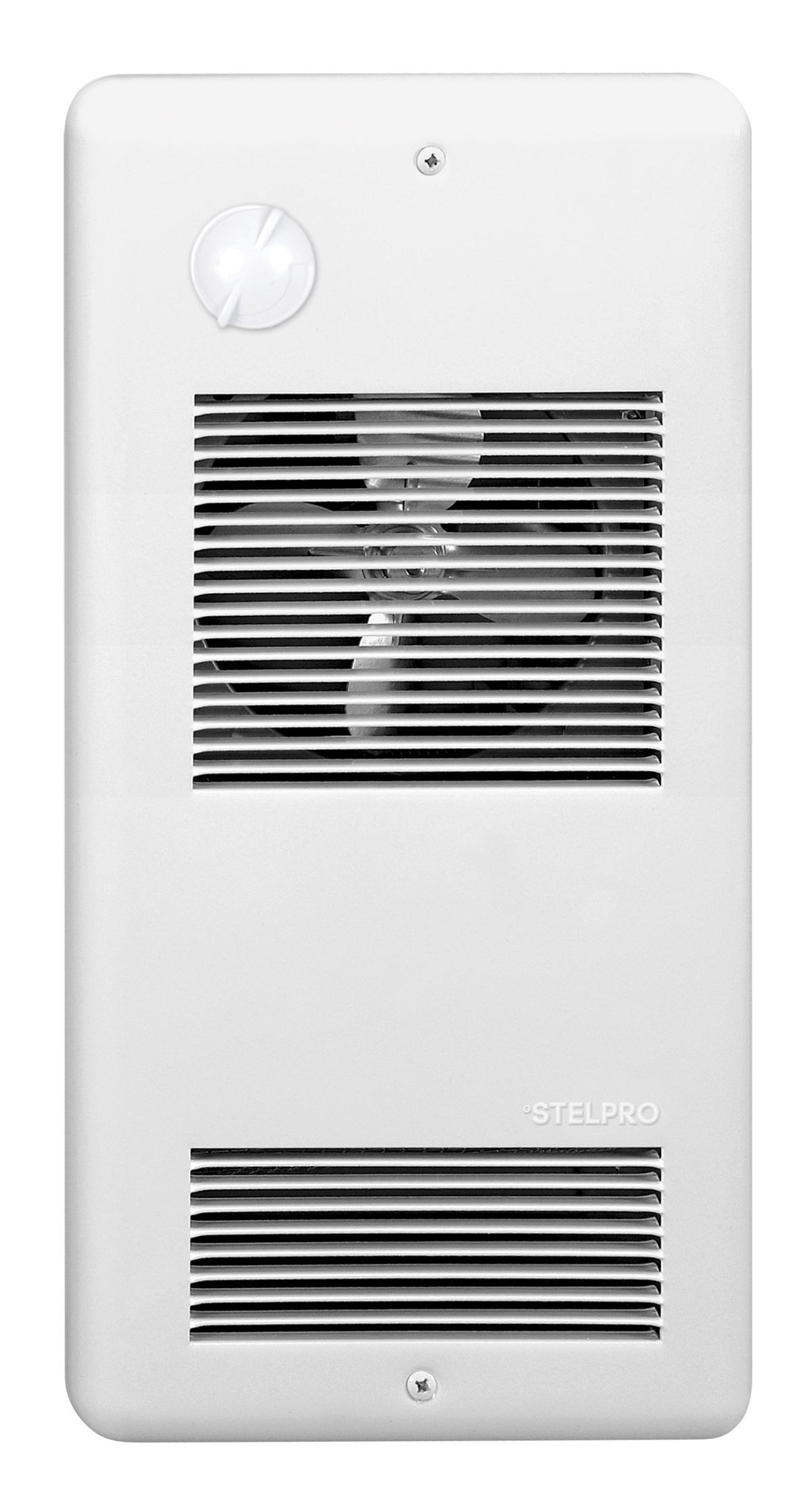 Product image for Wall Fan Heater + Thermostat 2000W 347V White