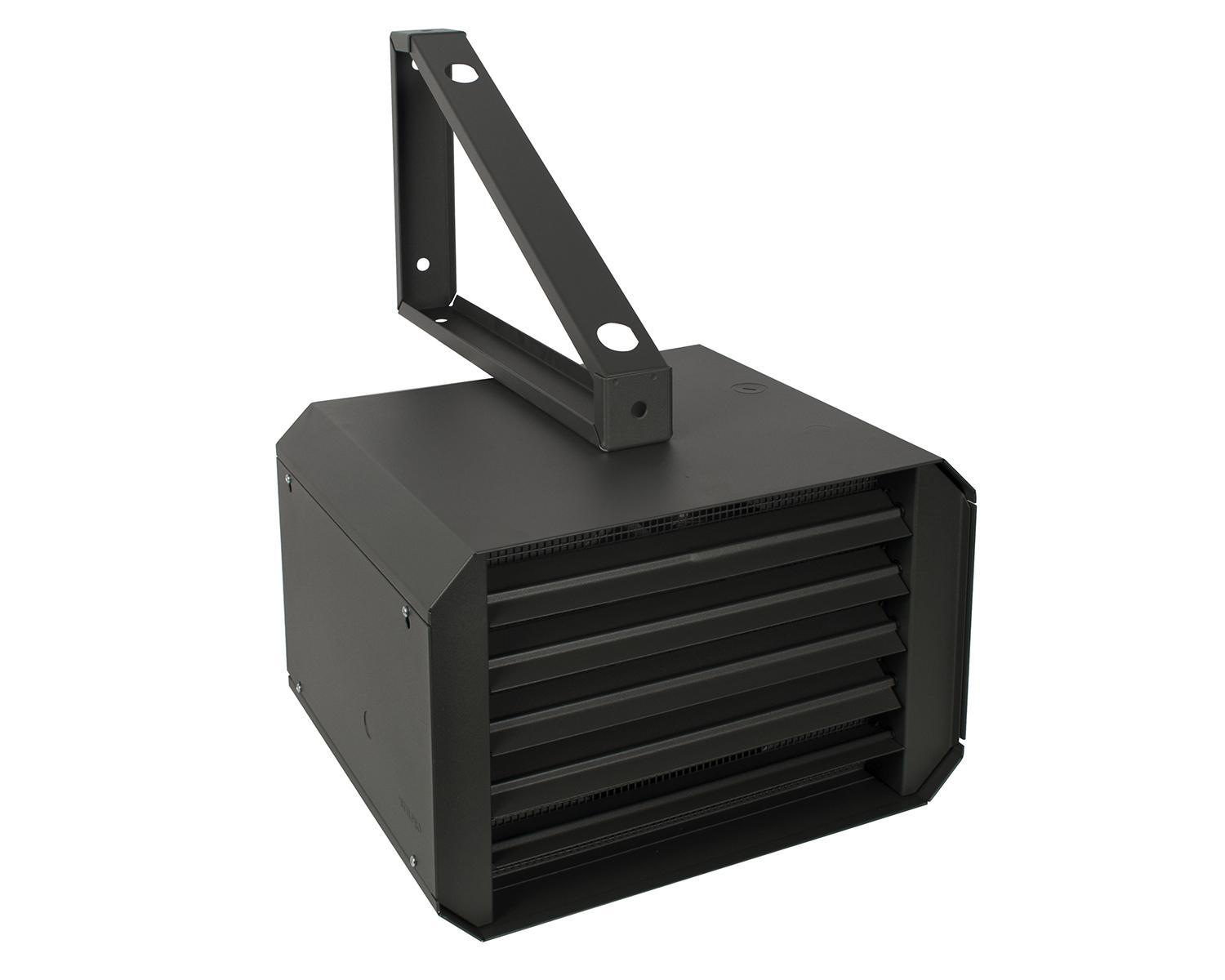 Product image for Unit heater industrial built-in thermostat 15kW 600V 1300 cfm 3PH textured charcoal