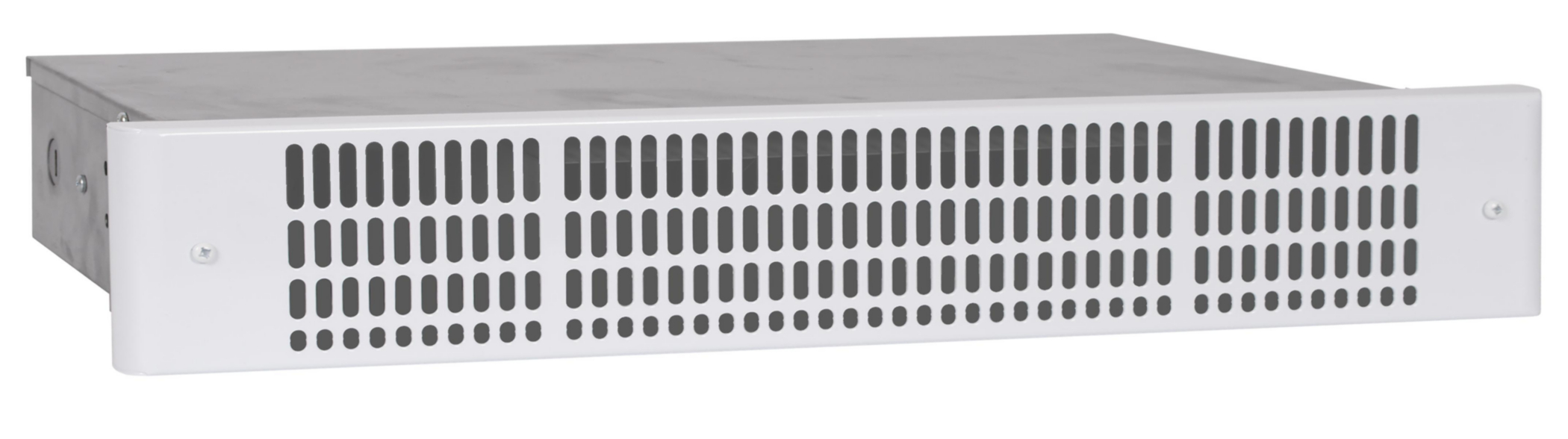 Product image for Heater kick space steel 1kW 120V white