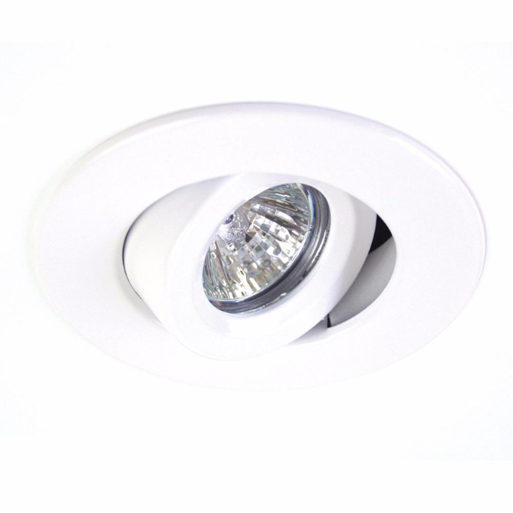 Product image for Trim ring round MR16 adjustable 4in white