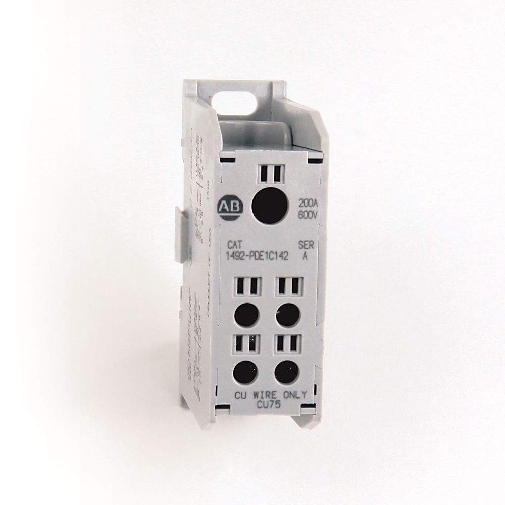 Product image for Distribution block enclosed power 1pole 200A 600V
