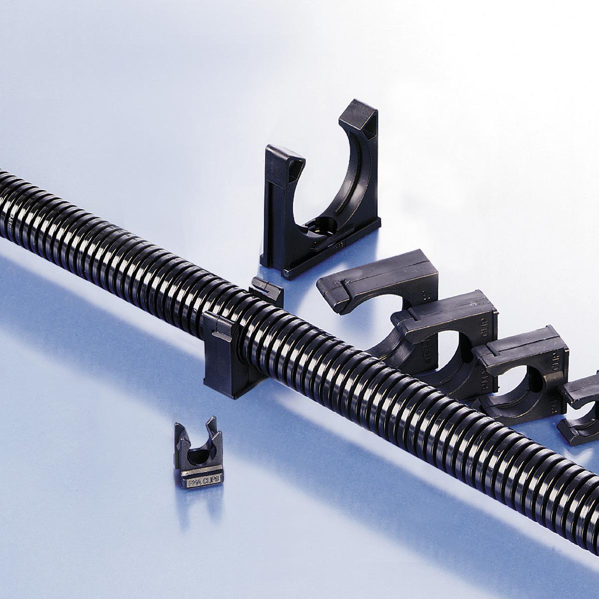 Product image for CONDUIT 1PC SUPPORT PA6 NW48 BLK