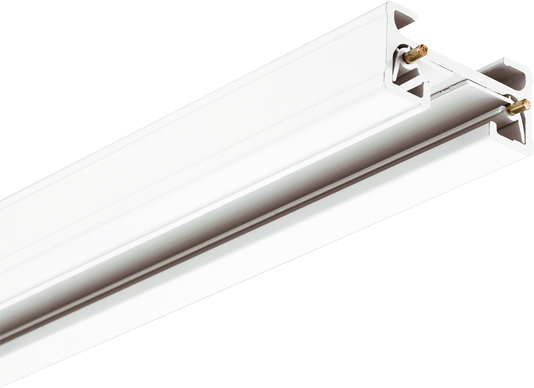 Product image for JUNO TRAC MASTER 2 FOOT TRACK SECTION, ONE CIRCUIT, ADJUSTABLE, BLACK