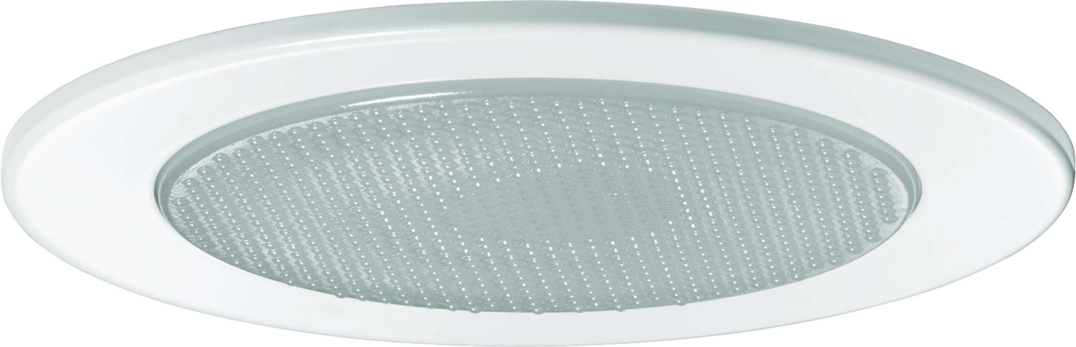 Product image for Reflector with opal shower lens 5in white